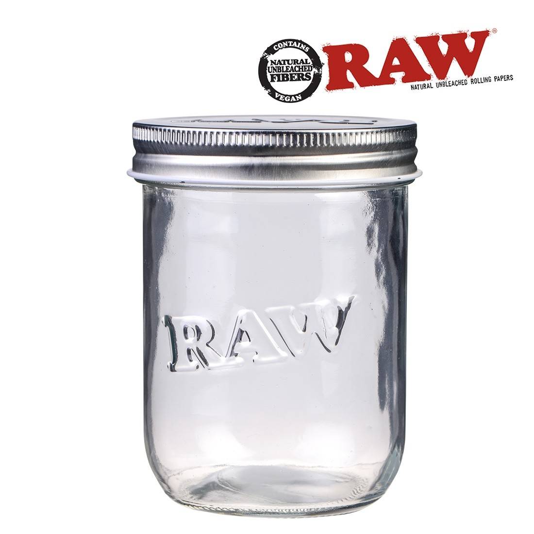 RAW MASON JAR 473ML 16OZ