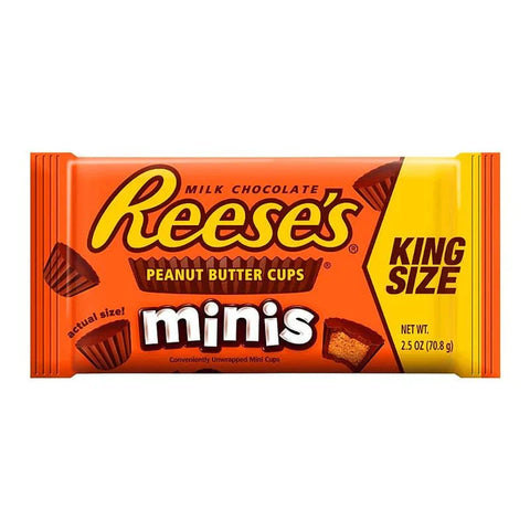 Reese's Peanut Butter Unwrapped Minis Cups King Size 70g