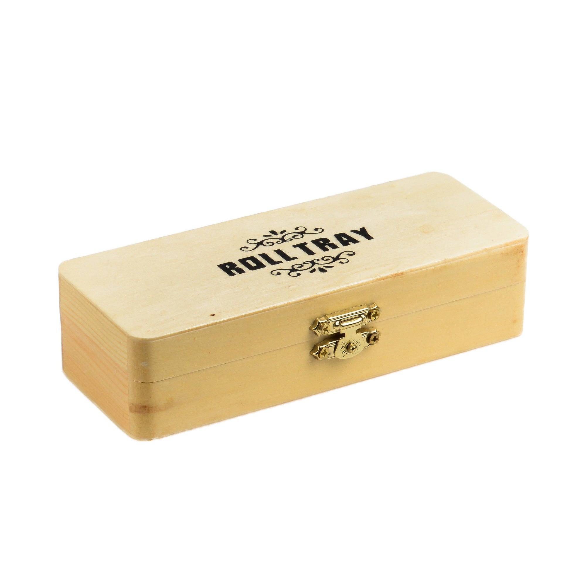 BOÎTE DE RANGEMENT EN ROULAGE EN BOIS (TAILLE S)