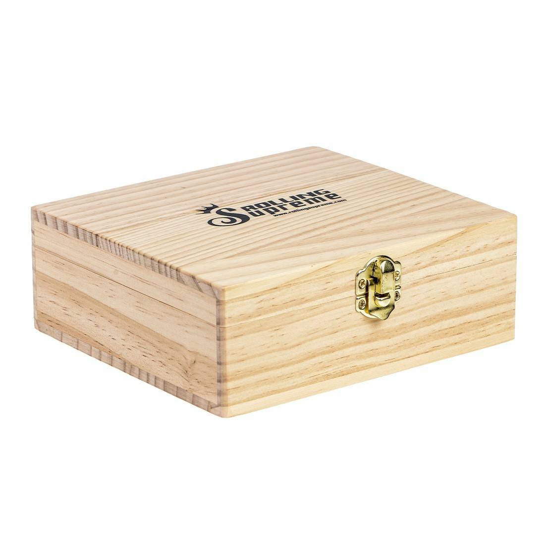 BOÎTE DE RANGEMENT ET ROULAGE EN BOIS (TAILLE L)