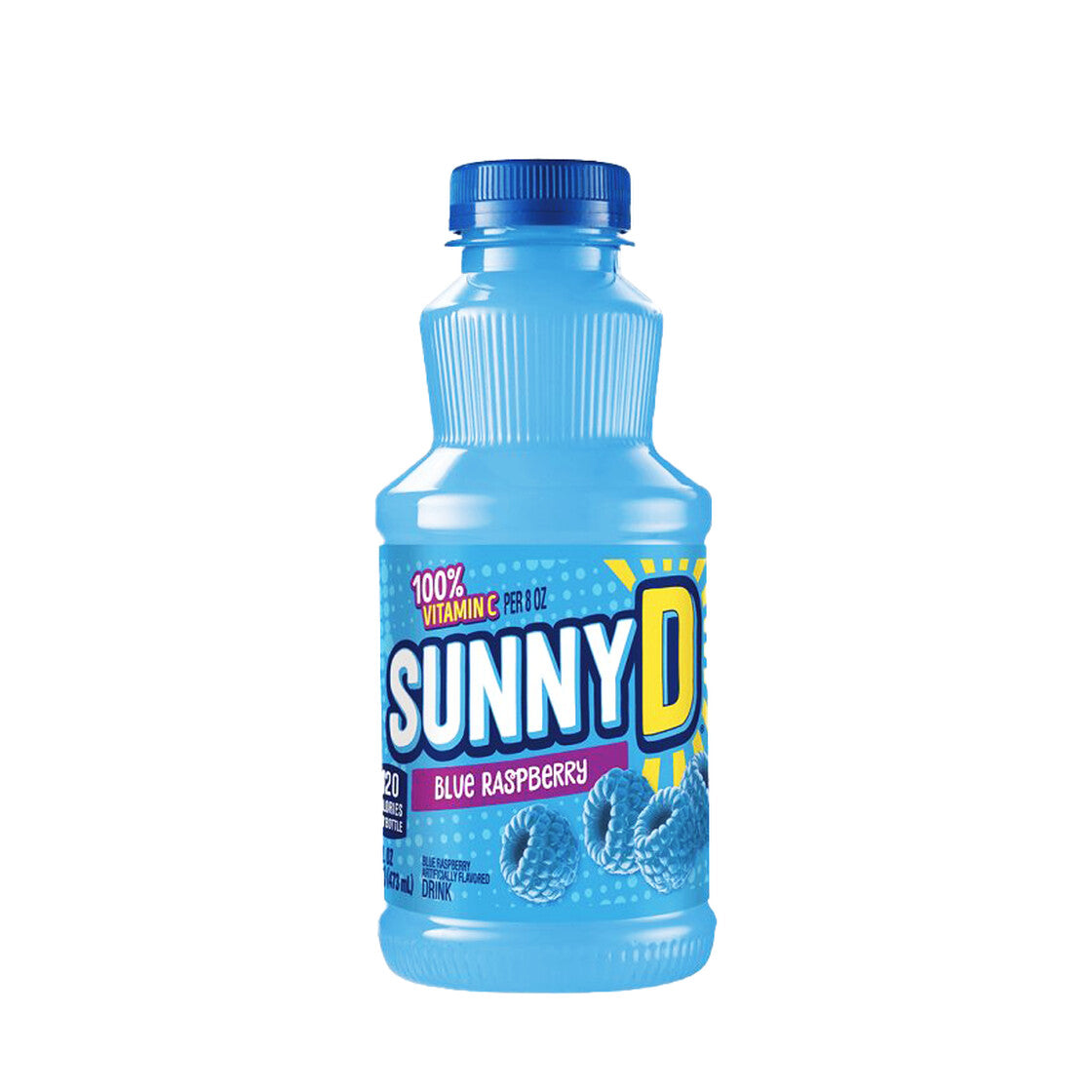SUNNY D SINGLE BLUE RASPBERRY 453ml