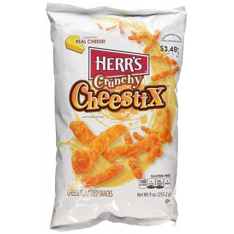 HERR'S CRUNCHY CHEESE STICKS 255,2g