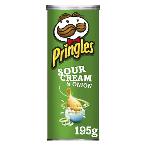 Chips Tuiles Pringles Crème et Oignon - 195g