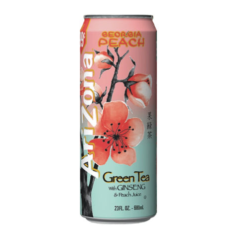 Arizona Green Tea with Ginseng & Peach Juice 68cl