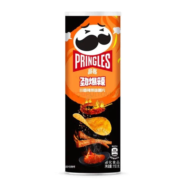 PRINGLES SPICY STRIPS 110g