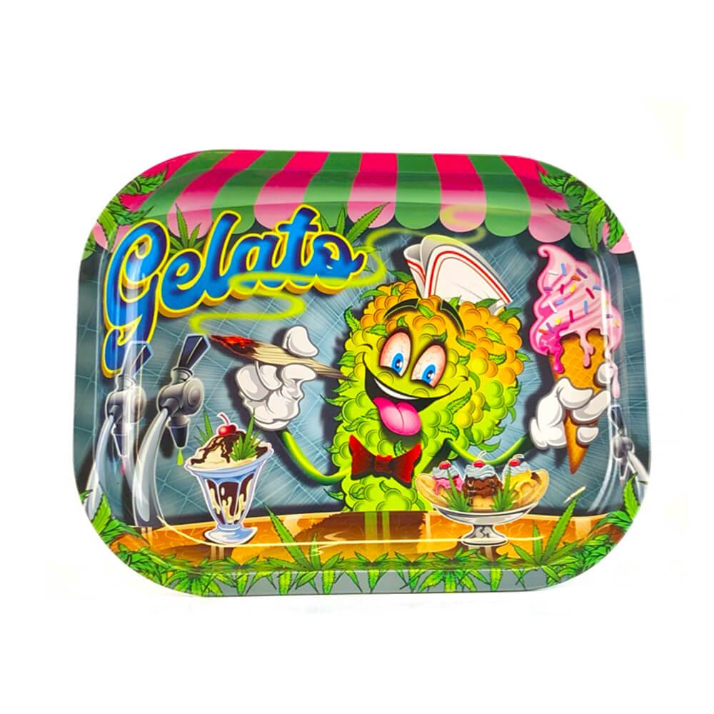 PLATEAU EN METAL GELATO (SMALL)