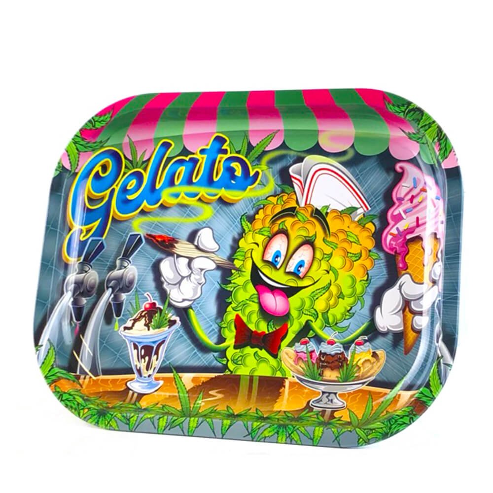 PLATEAU EN METAL GELATO (SMALL)